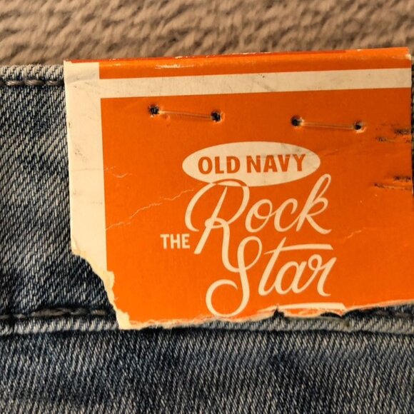 NWT Old Navy Womens Jeans Size 2 Blue Denim Rockstar Mid-Rise Skinny Ankle Chic - Picture 12 of 16
